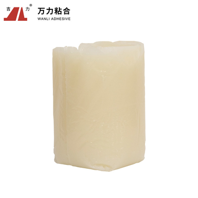 Tessuto solido giallo che ripara colla, colla calda PUR-639C della correzione di Textil della colata