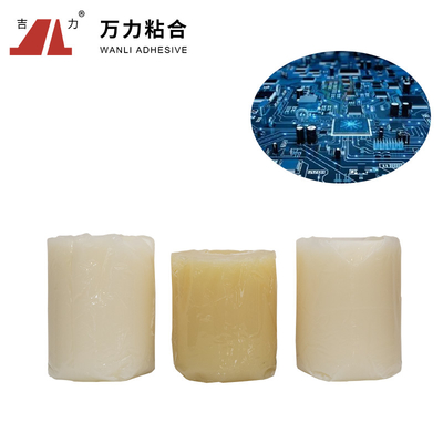 Componenti elettronici di PUR degli adesivi caldi solidi giallastri della colata che legano PUR-4184-4