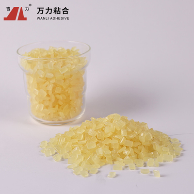 Colata calda solida giallastra EVA Flaky High Temp Glue adesiva EVA-C-22
