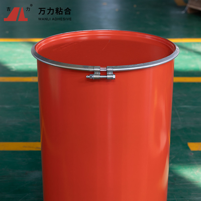 Gli adesivi caldi della colata della laminazione piana reattiva perdono i sensi PUR-9910 asciutto solido giallo