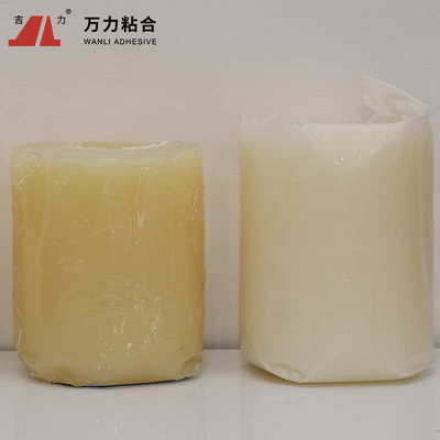 Bianco alla colla calda elettronica PUR-4184-4 della colata elettricamente degli adesivi conduttivi giallastri PUR